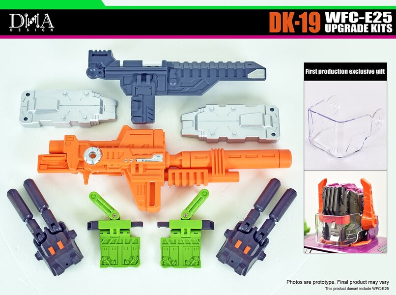 DNA DESIGN DK 19 & DK 21 WFC E25 Scorponok Upgrade Kits  (1 of 14)